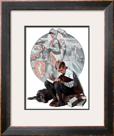 Age Of Romance, November 10,1923 by Norman Rockwell Pricing Limited Edition Print image