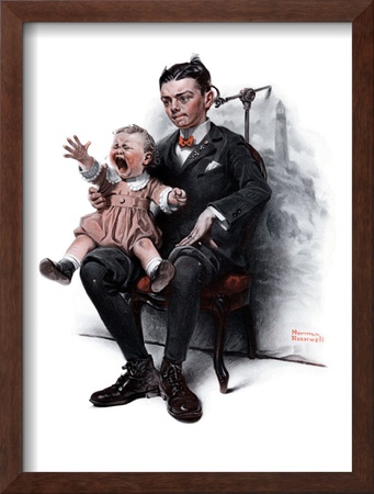 Portrait, July 9,1921 by Norman Rockwell Pricing Limited Edition Print image