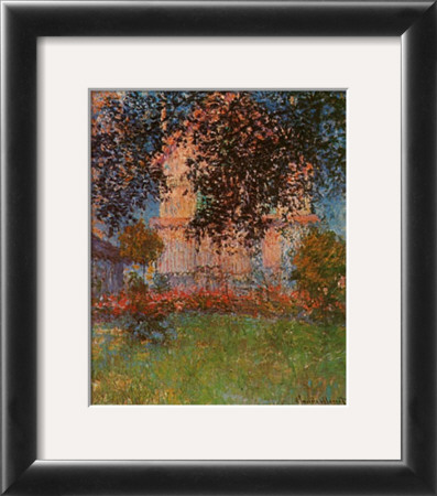 The House At Argenteuil by Claude Monet Pricing Limited Edition Print image