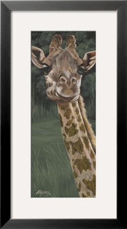 Safari Giraffe by Harold Rigsby Pricing Limited Edition Print image