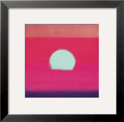 Sunset, C.1972 40/40 (Fuchsia) by Andy Warhol Pricing Limited Edition Print image