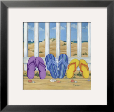 Flip Flop Beach Ii by Paul Brent Pricing Limited Edition Print image
