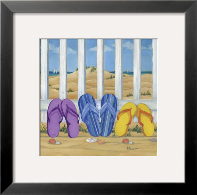 Flip Flop Beach Ii by Paul Brent Pricing Limited Edition Print image