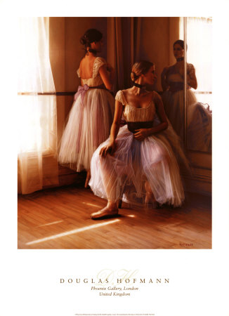 Two Dancers by Douglas Hofmann Pricing Limited Edition Print image