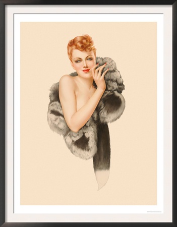 Varga Girl, December 1941 by Alberto Vargas Pricing Limited Edition Print image