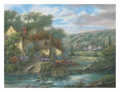 Vineyard Vista by Carl Valente Pricing Limited Edition Print image
