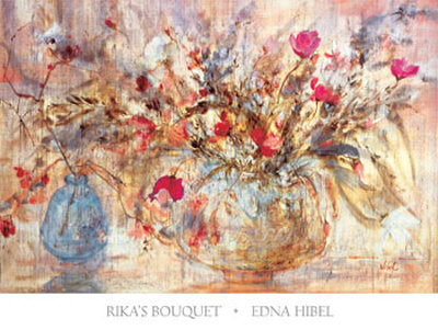 Rika's Bouquet by Edna Hibel Pricing Limited Edition Print image