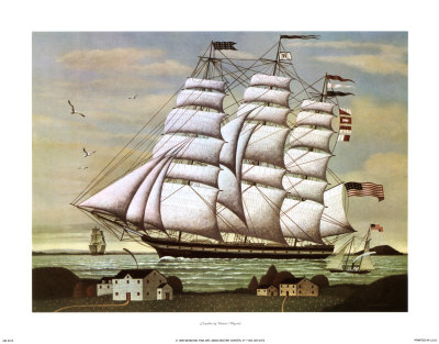 Sailing Ships Ii by Charles Wysocki Pricing Limited Edition Print image
