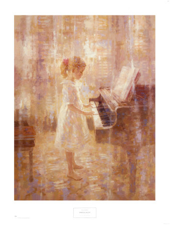 Barefoot Recital by Harrison Rucker Pricing Limited Edition Print image