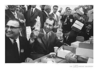 Life® - President Nixon In Iowa, 1960 by Hank Walker Pricing Limited Edition Print image
