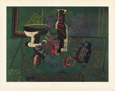 Green Still Life, 1914 by Pablo Picasso Pricing Limited Edition Print image