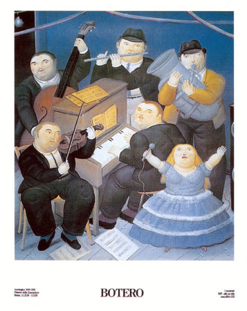 Musicians by Fernando Botero Pricing Limited Edition Print image