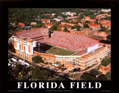 University Of Florida - Gainsville, Florida by Mike Smith Pricing Limited Edition Print image