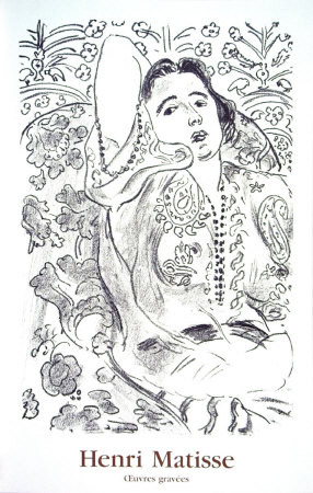 Arabesque, 1924 by Henri Matisse Pricing Limited Edition Print image