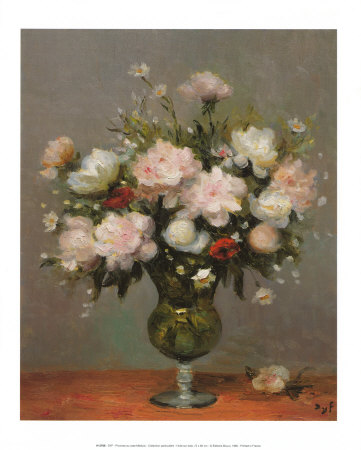 Pivoines Au Vase Medicis by Marcel Dyf Pricing Limited Edition Print image