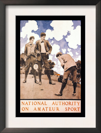 National Authority On Amateur Sport by Maxfield Parrish Pricing Limited Edition Print image