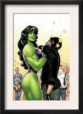 She-Hulk #38 Cover: She-Hulk by David Williams Pricing Limited Edition Print image