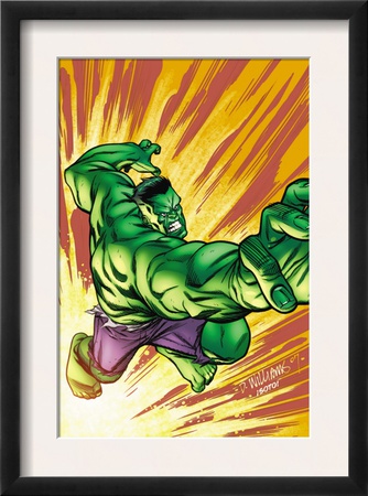 Marvel Adventures Hulk #3 Cover: Hulk by David Williams Pricing Limited Edition Print image