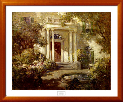 Front Porch In Dappled Sunlight by Abbott Fuller Graves Pricing Limited Edition Print image