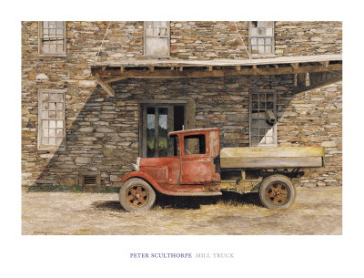 Mill Truck by Peter Sculthorpe Pricing Limited Edition Print image