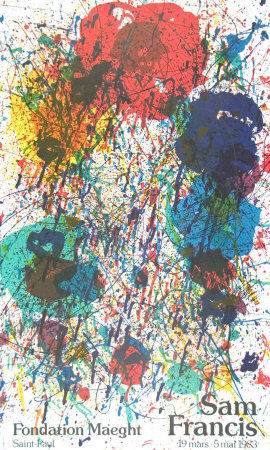 Composition, 1963 by Sam Francis Pricing Limited Edition Print image