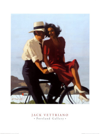 Lazy Hazy Days by Jack Vettriano Pricing Limited Edition Print image