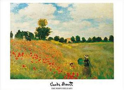 Poppy Field 1873 by Claude Monet Pricing Limited Edition Print image