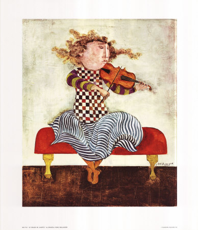 Le Violon De Juliette by Graciela Rodo Boulanger Pricing Limited Edition Print image