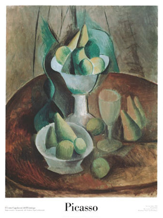 Vase With Fruits by Pablo Picasso Pricing Limited Edition Print image