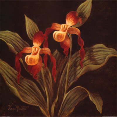 Orchids In Black Ii by Van Martin Pricing Limited Edition Print image