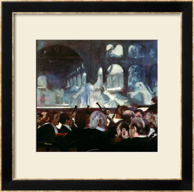 The Ballet Scene From Meyerbeer's Opera Robert Le Diable, 1876 by Edgar Degas Pricing Limited Edition Print image