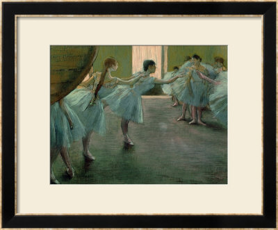 Dancers At Rehearsal, 1875-1877 by Edgar Degas Pricing Limited Edition Print image