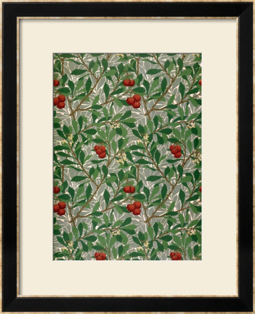 Arbutus Wallpaper Design by William Morris Pricing Limited Edition Print image