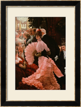 The Reception Or, L'ambitieuse Circa 1883-85 by James Tissot Pricing Limited Edition Print image