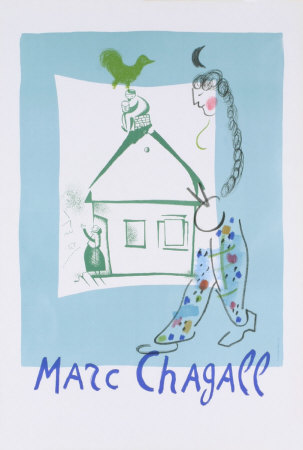 House In The Village by Marc Chagall Pricing Limited Edition Print image