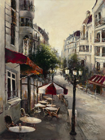 Promenade Cafe by Brent Heighton Pricing Limited Edition Print image