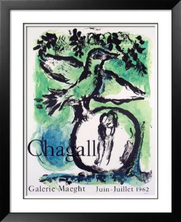 Oiseau Vert, 1962 by Marc Chagall Pricing Limited Edition Print image