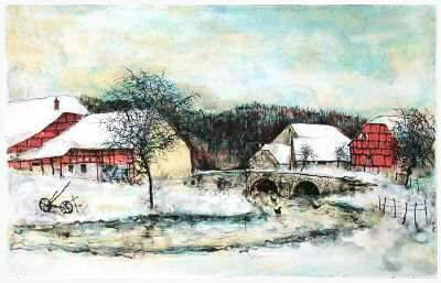 Douceur Hivernale by Bernard Gantner Pricing Limited Edition Print image