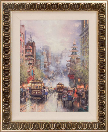 California St by Thomas Kinkade Pricing Limited Edition Print image