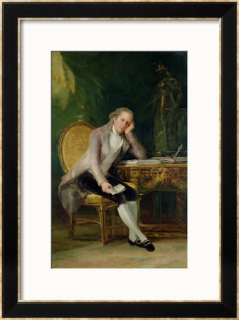 Gaspar Melchor De Jovellanos, 1797-98 by Francisco De Goya Pricing Limited Edition Print image