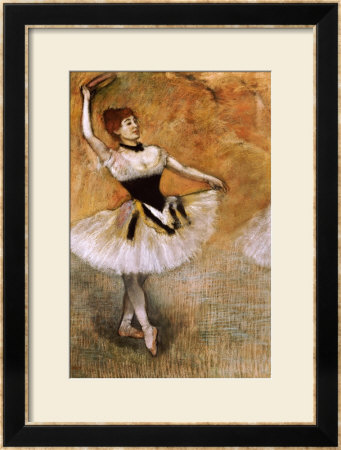 Dancer With A Tambourine, 1882 by Edgar Degas Pricing Limited Edition Print image