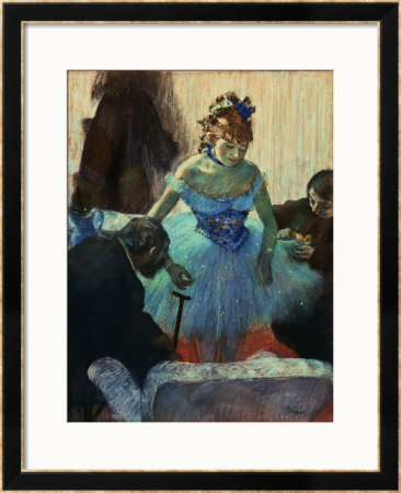 A Ballet Dancer In Her Dressing Room by Edgar Degas Pricing Limited Edition Print image
