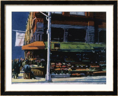 Soho Corner by Patti Mollica Pricing Limited Edition Print image