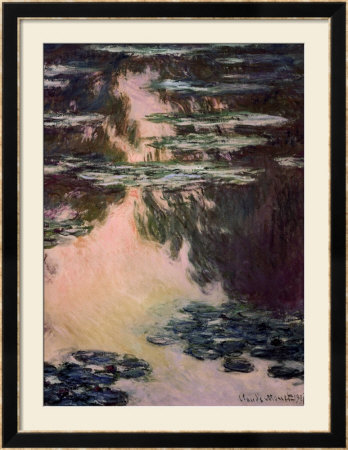 Waterlilies With Weeping Willows, 1907 by Claude Monet Pricing Limited Edition Print image