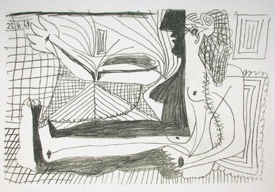 Le Gout Du Bonheur 02 by Pablo Picasso Pricing Limited Edition Print image