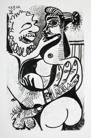 Le Gout Du Bonheur 42 by Pablo Picasso Pricing Limited Edition Print image