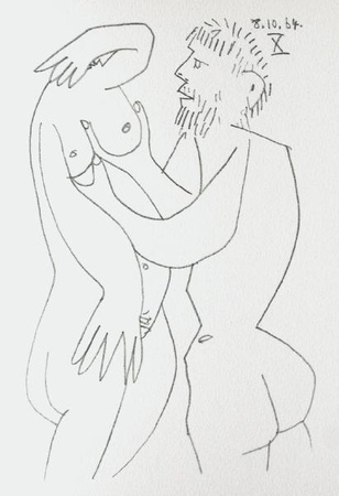 Le Gout Du Bonheur 59 by Pablo Picasso Pricing Limited Edition Print image