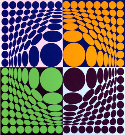 Thez Ii by Victor Vasarely Pricing Limited Edition Print image