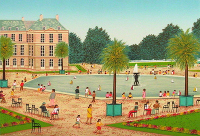 Jardin Du Luxembourg by Ledan Fanch Pricing Limited Edition Print image