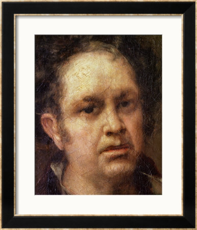 Self Portrait At The Age Of 69, Circa 1815 by Francisco De Goya Pricing Limited Edition Print image